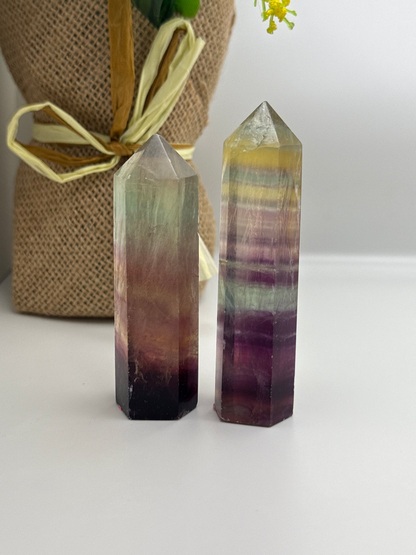 Rainbow Fluorite Tower