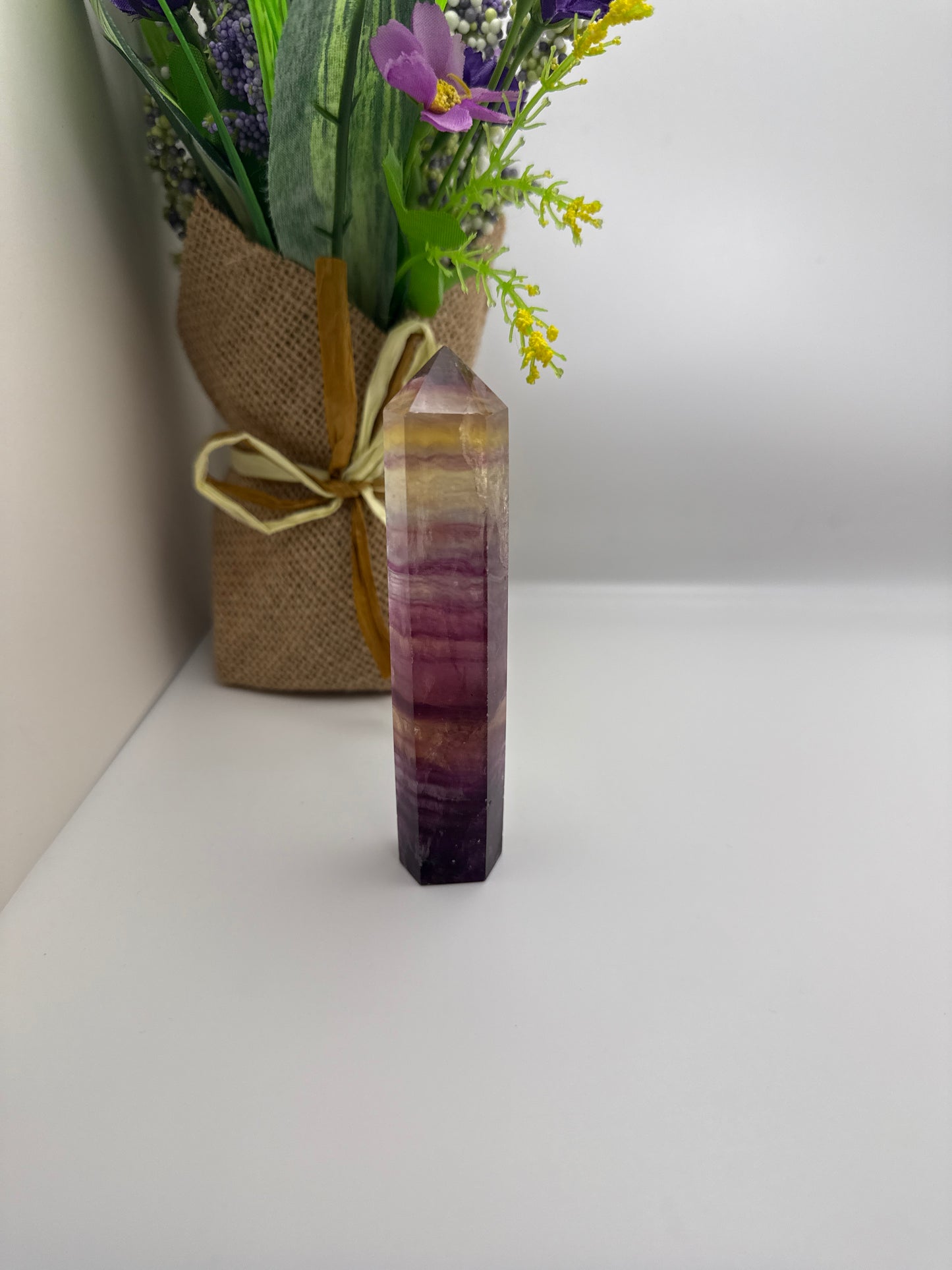 Rainbow Fluorite Tower