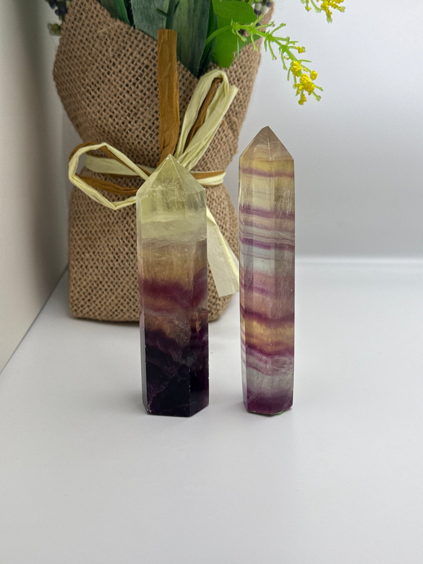 Rainbow Fluorite Tower
