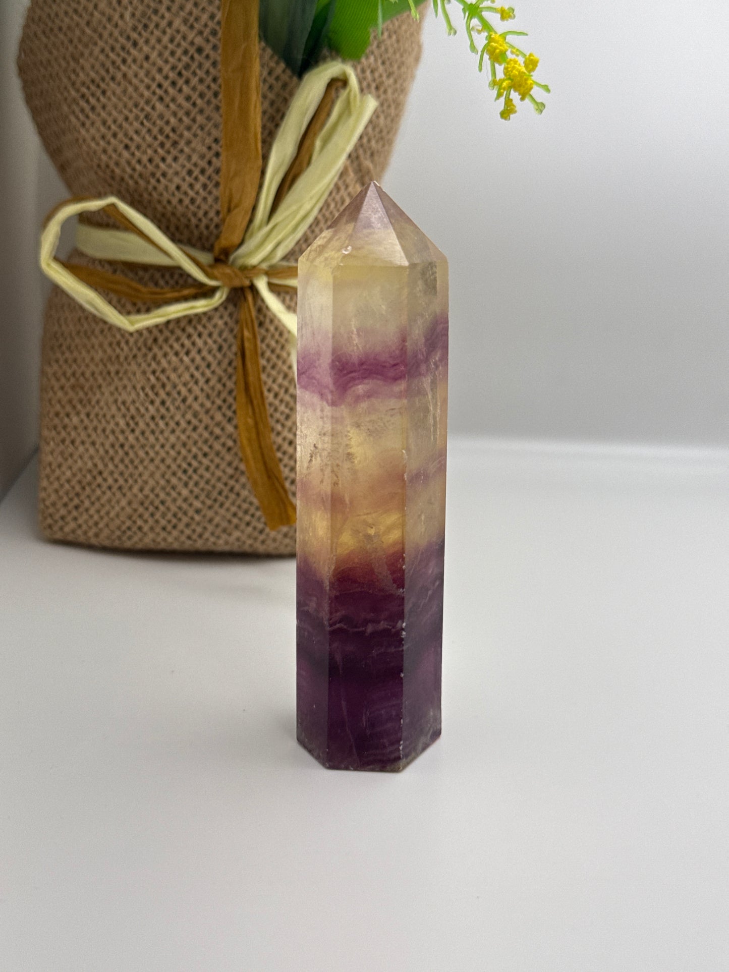 Rainbow Fluorite Tower