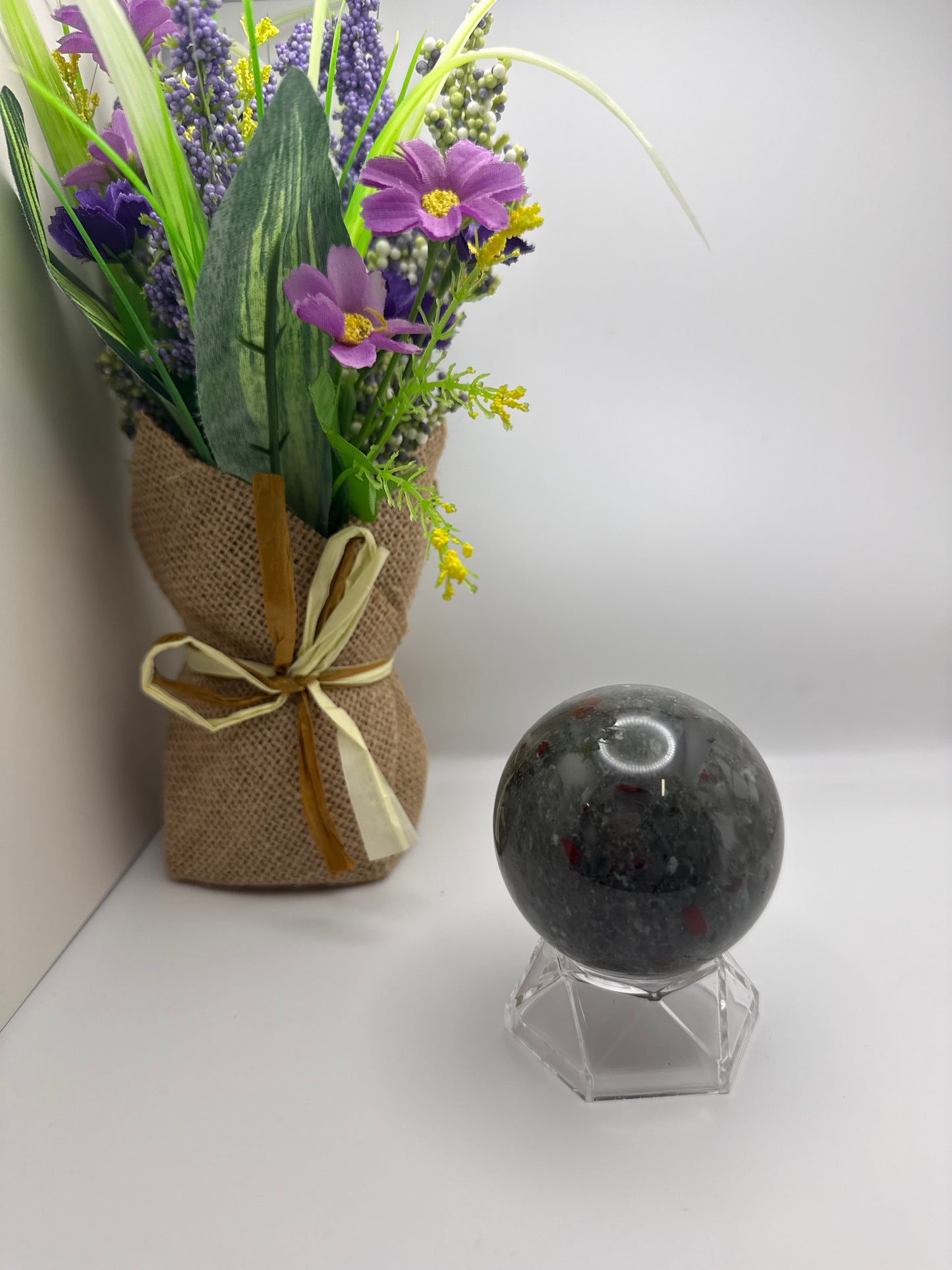African Bloodstone Sphere