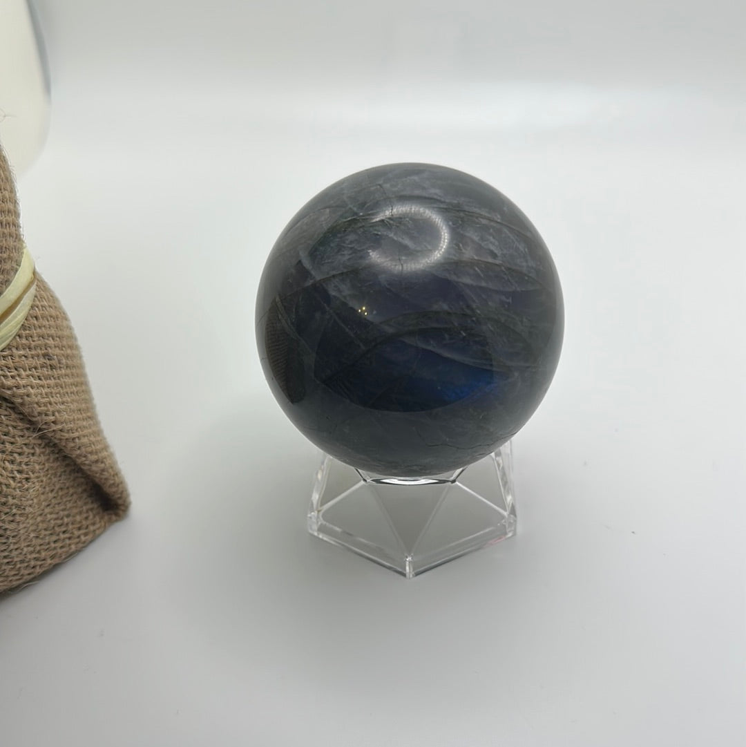 Labradorite Sphere (Purple Flash)