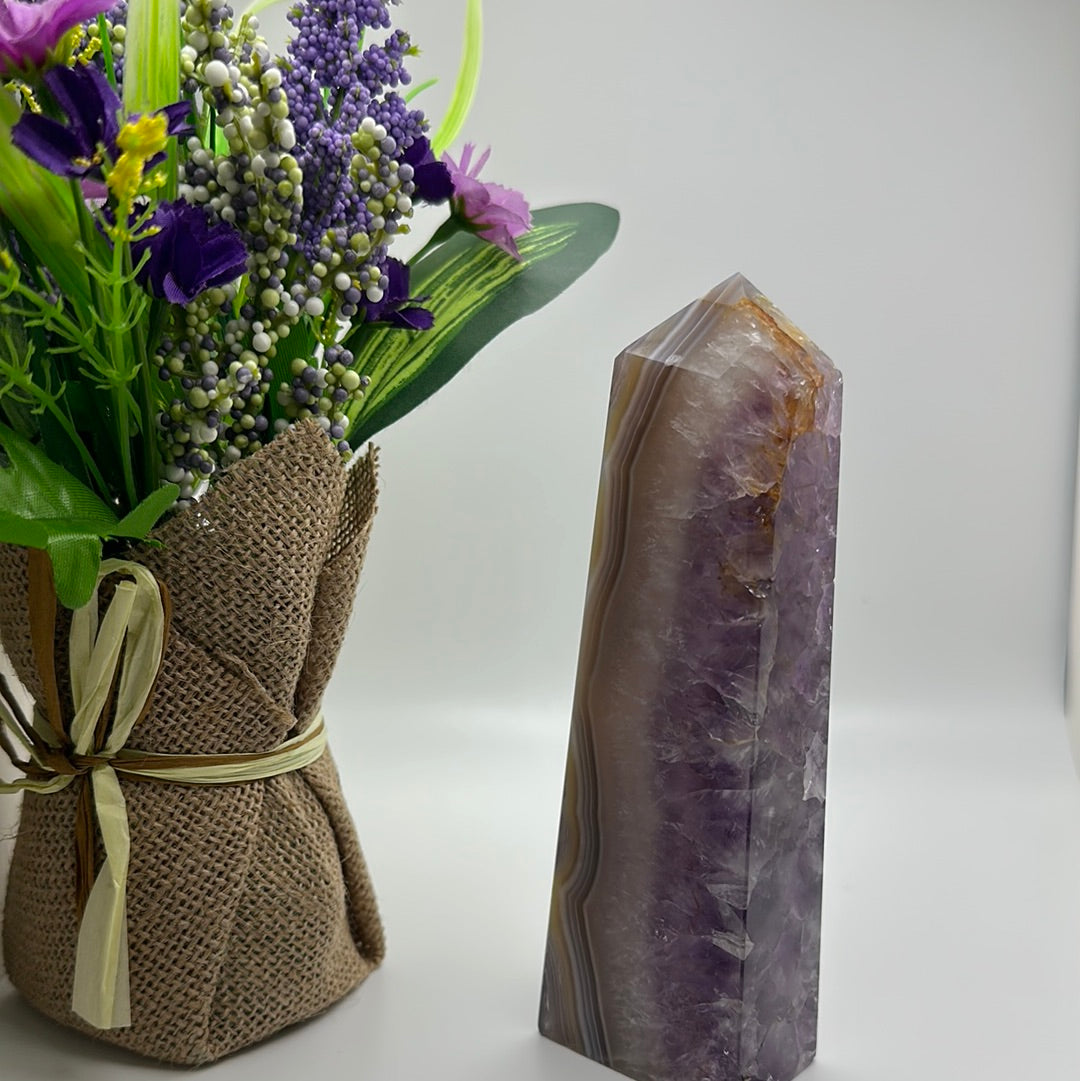 Agate Amethyst Tower
