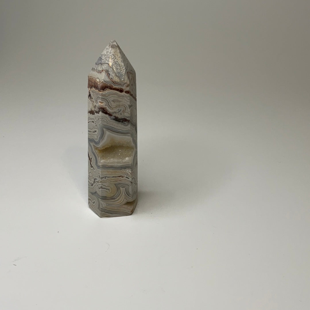 Lace Agate Tower