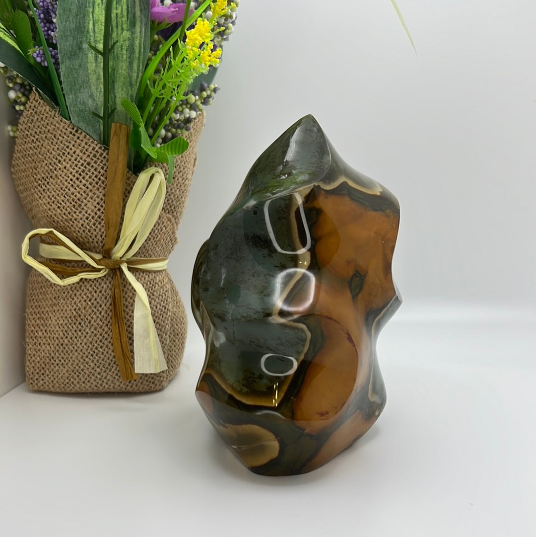 Polychrome Jasper Flame