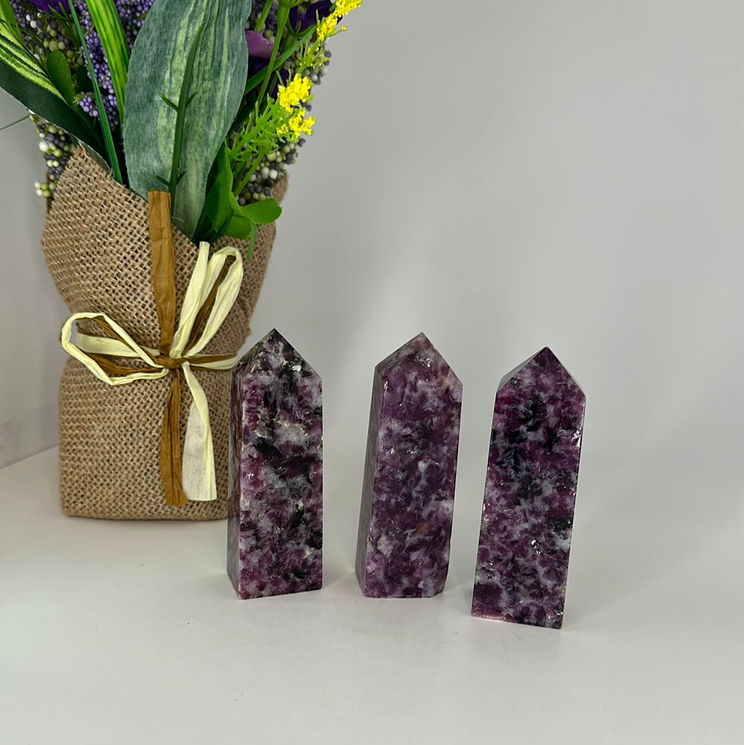 Lepidolite Tower