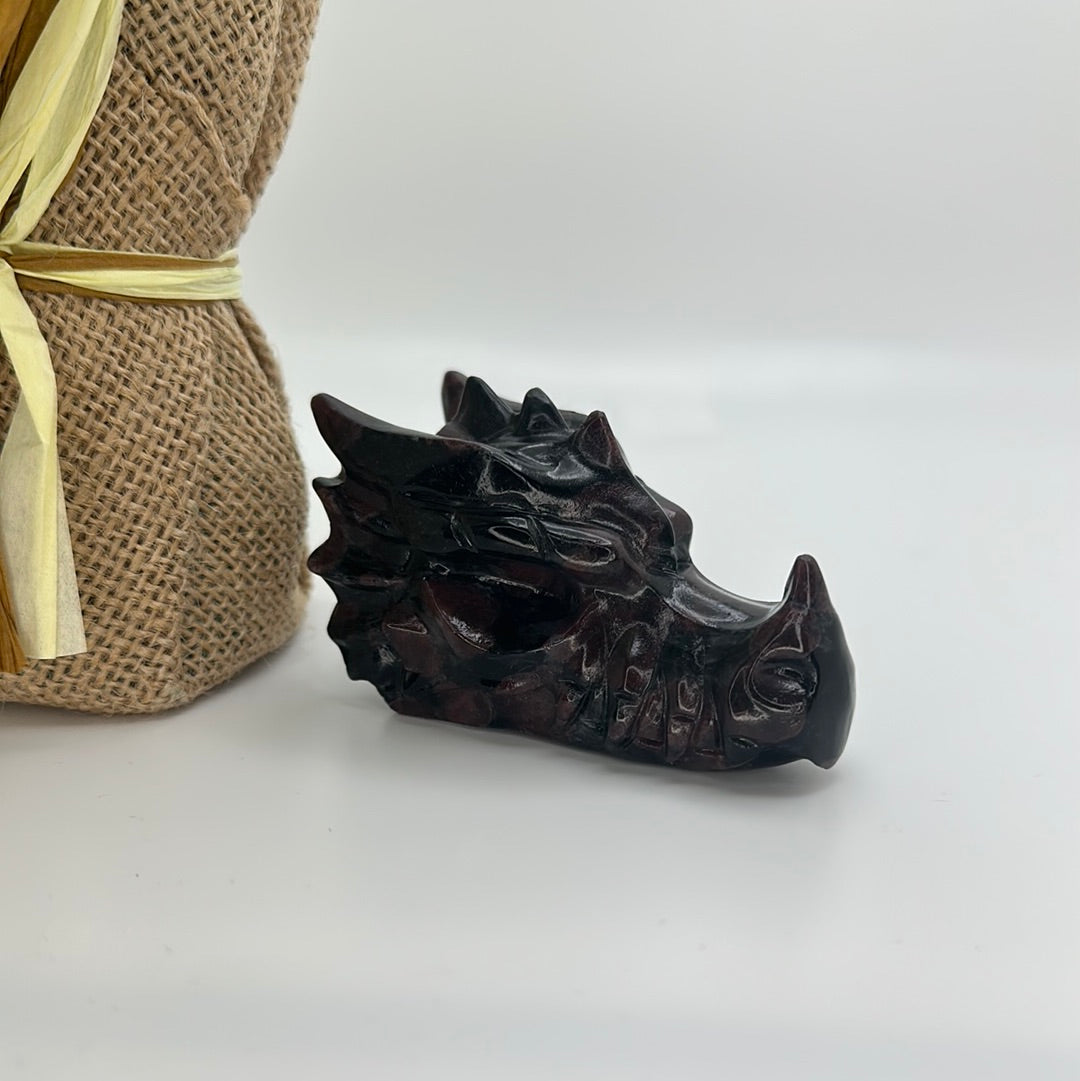 Garnet Dragon Head
