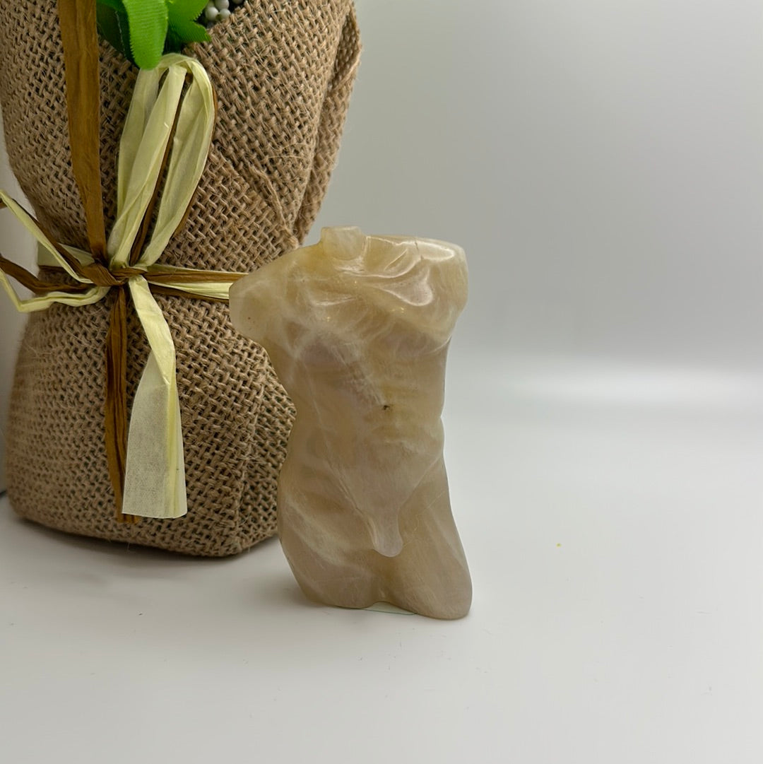 Moonstone Male Body Carving