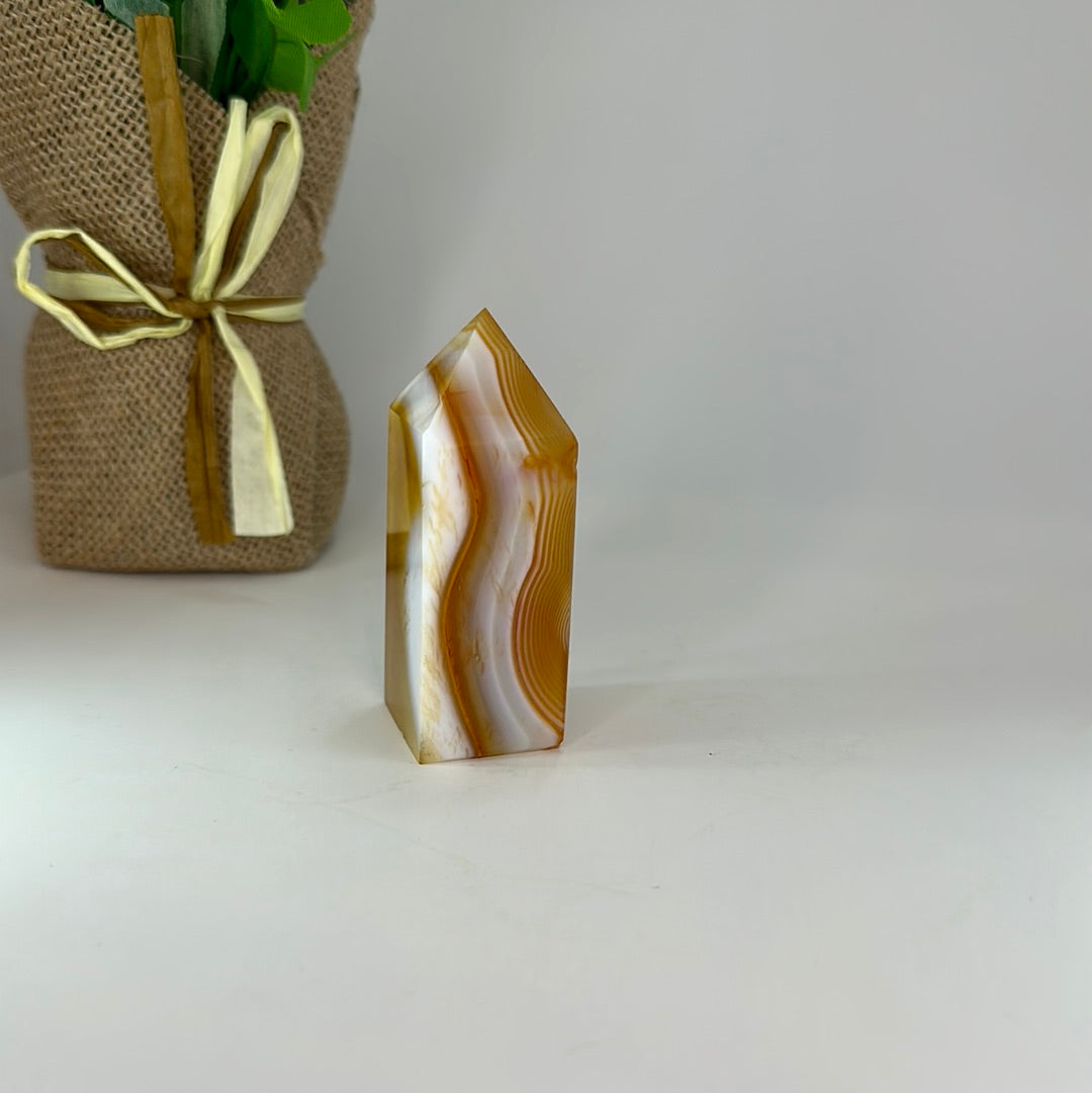Carnelian Agate Tower