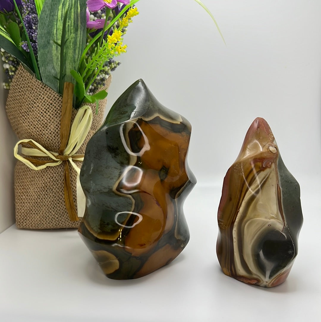 Polychrome Jasper Flame