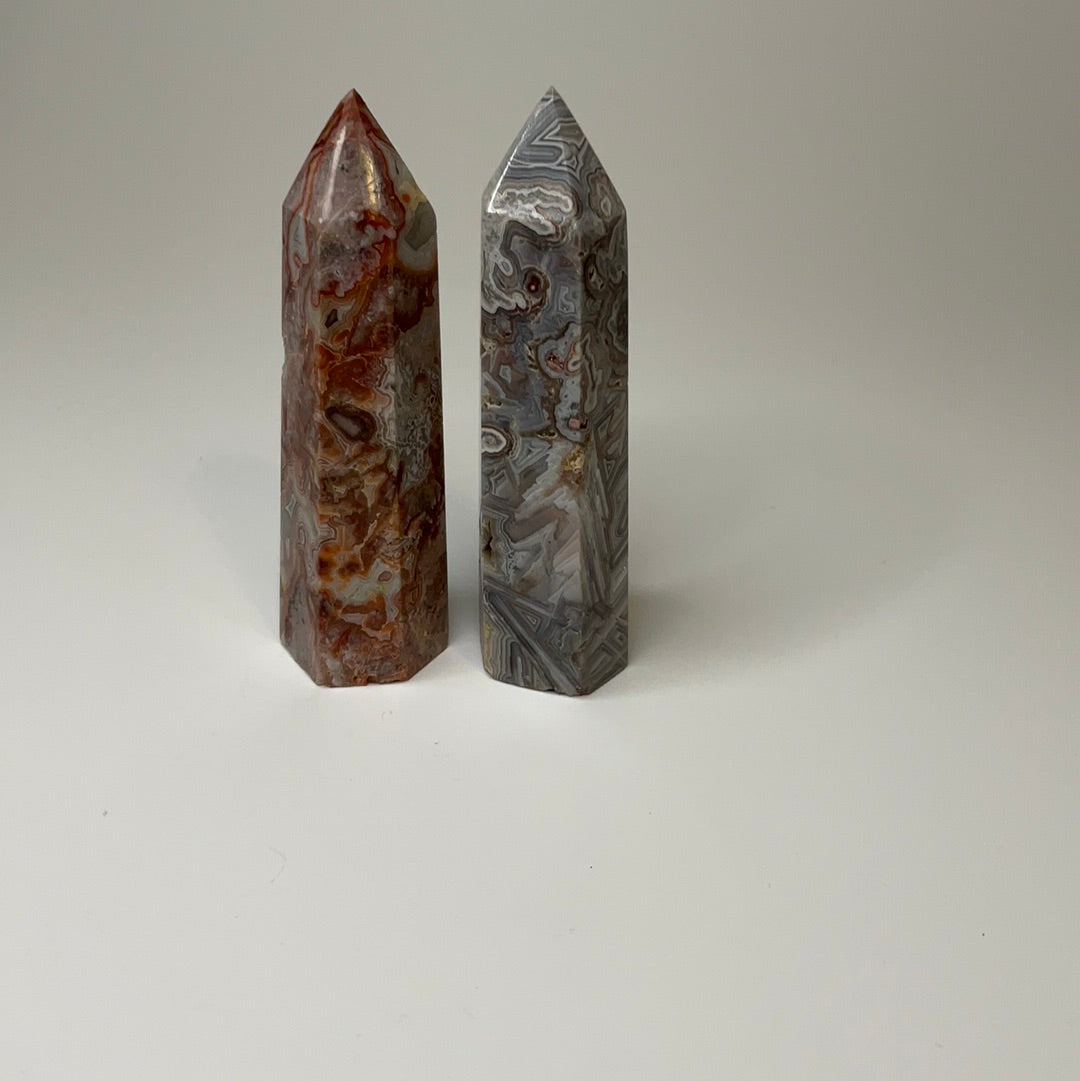 Lace Agate Tower