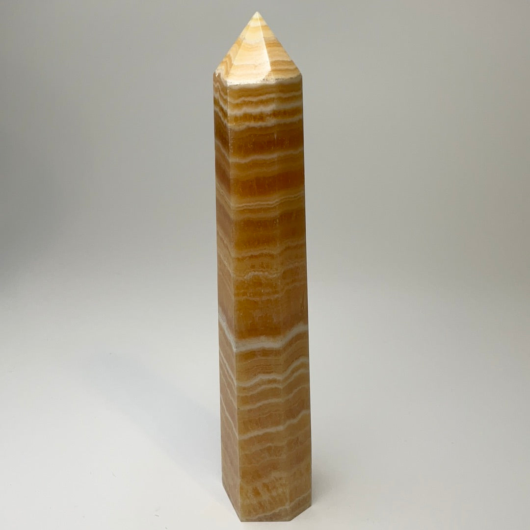 Orange Calcite Tower