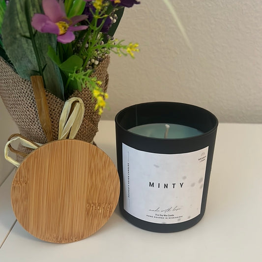 Minty Candle