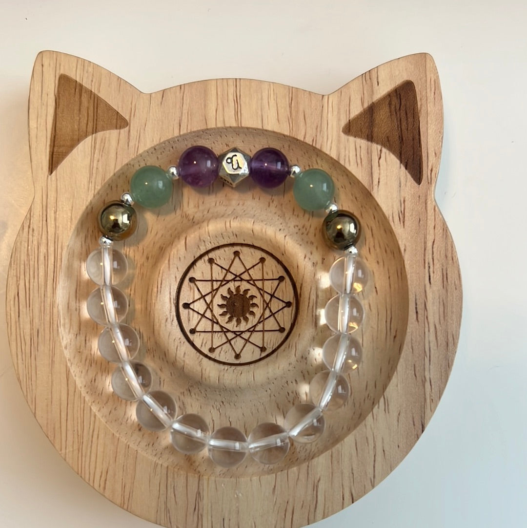 Pisces Zodiac Bracelet (Beads Only)