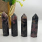 Pink and Black Tourmaline Tower