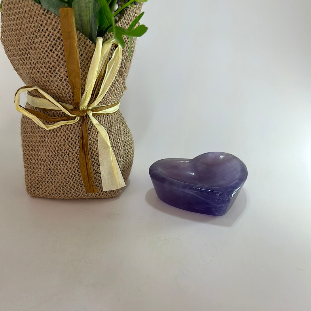 Fluorite Heart Bowl