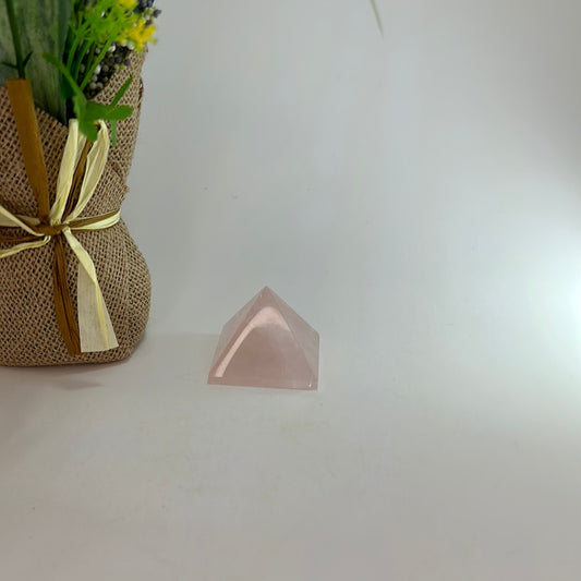 Rose Quartz Pyramid