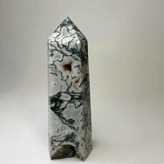 Moss Agate Tower (Large)